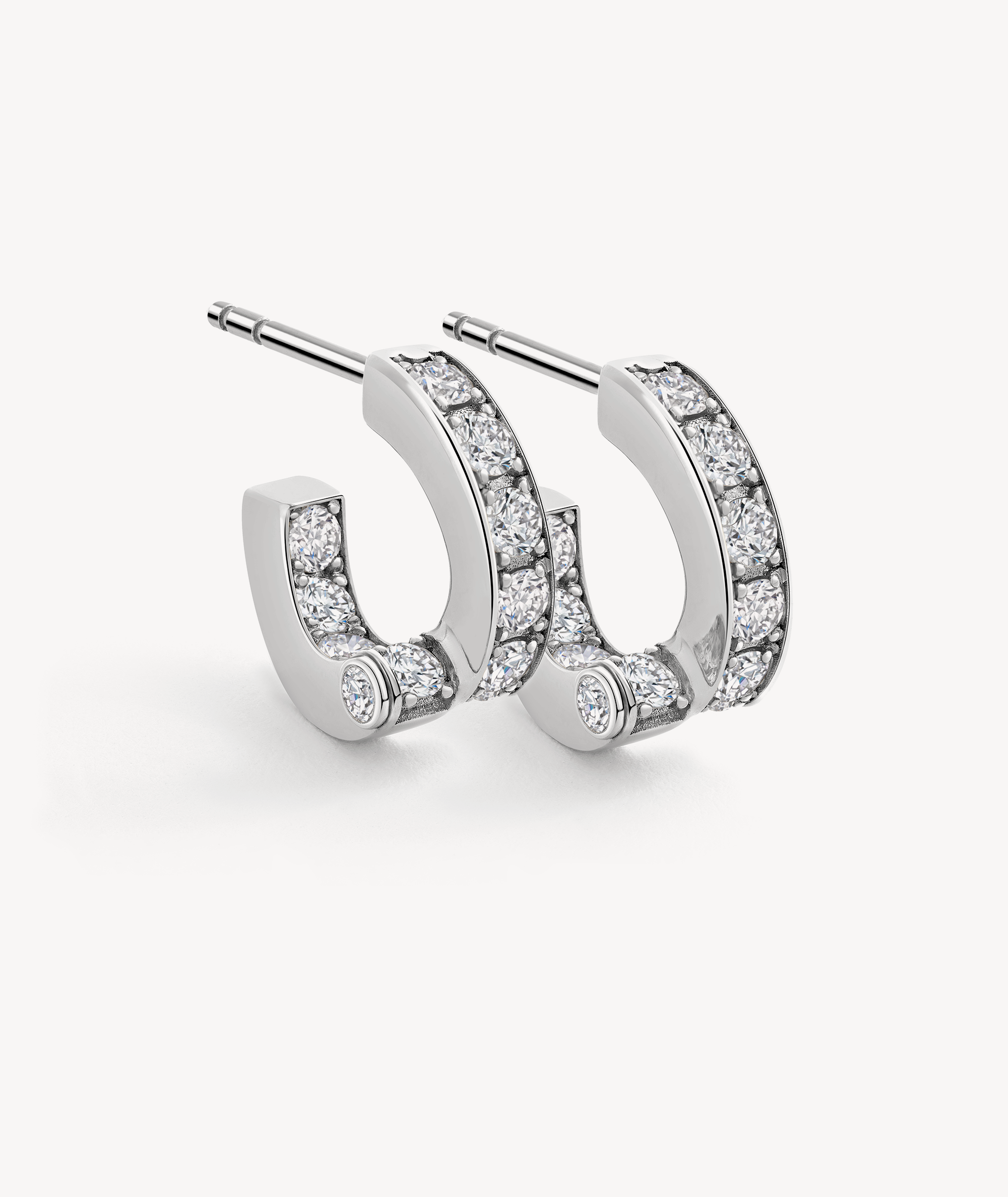 Coil Pavé Hoops