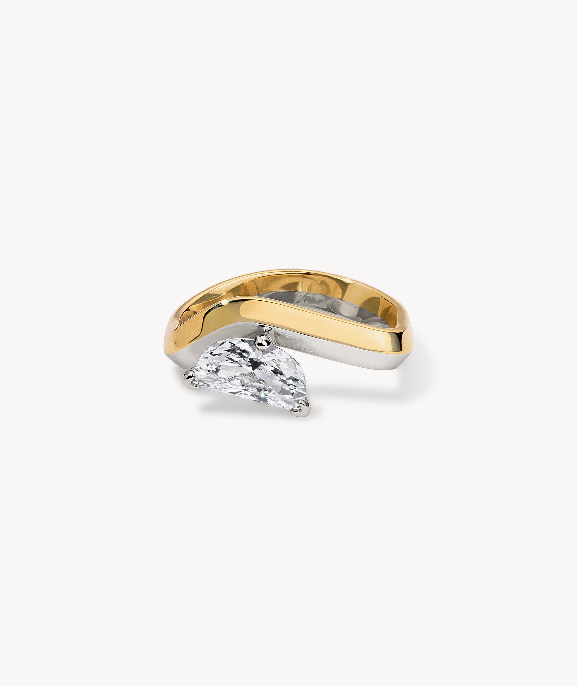 Contour Diamond Ring