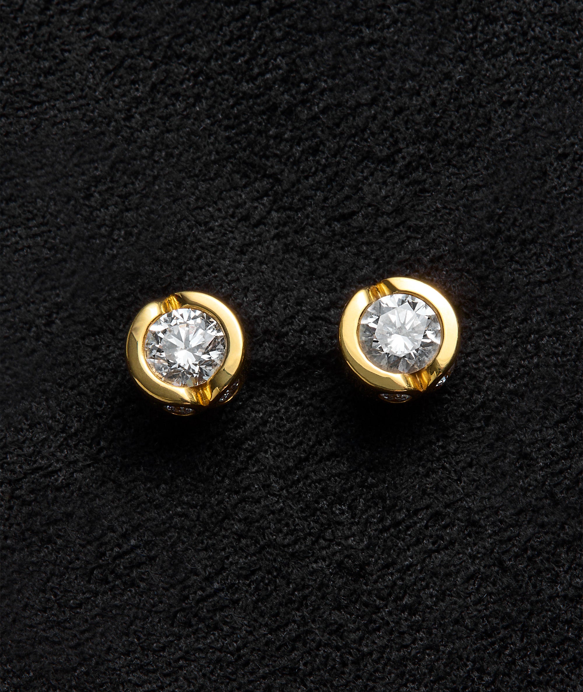 Hinged Diamond Studs