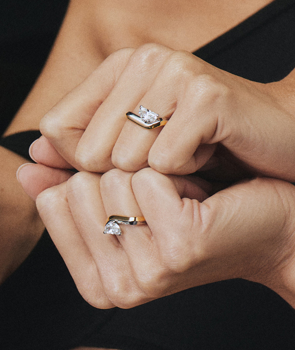 Contour Diamond Ring