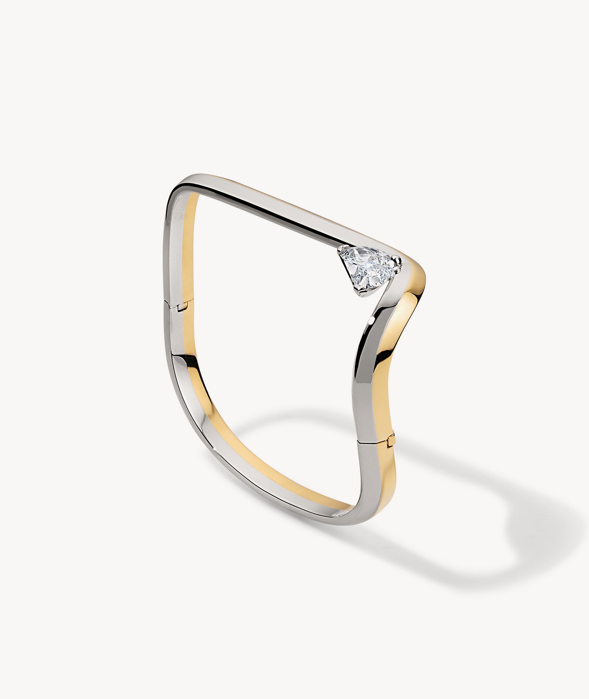 Contour Diamond Bracelet