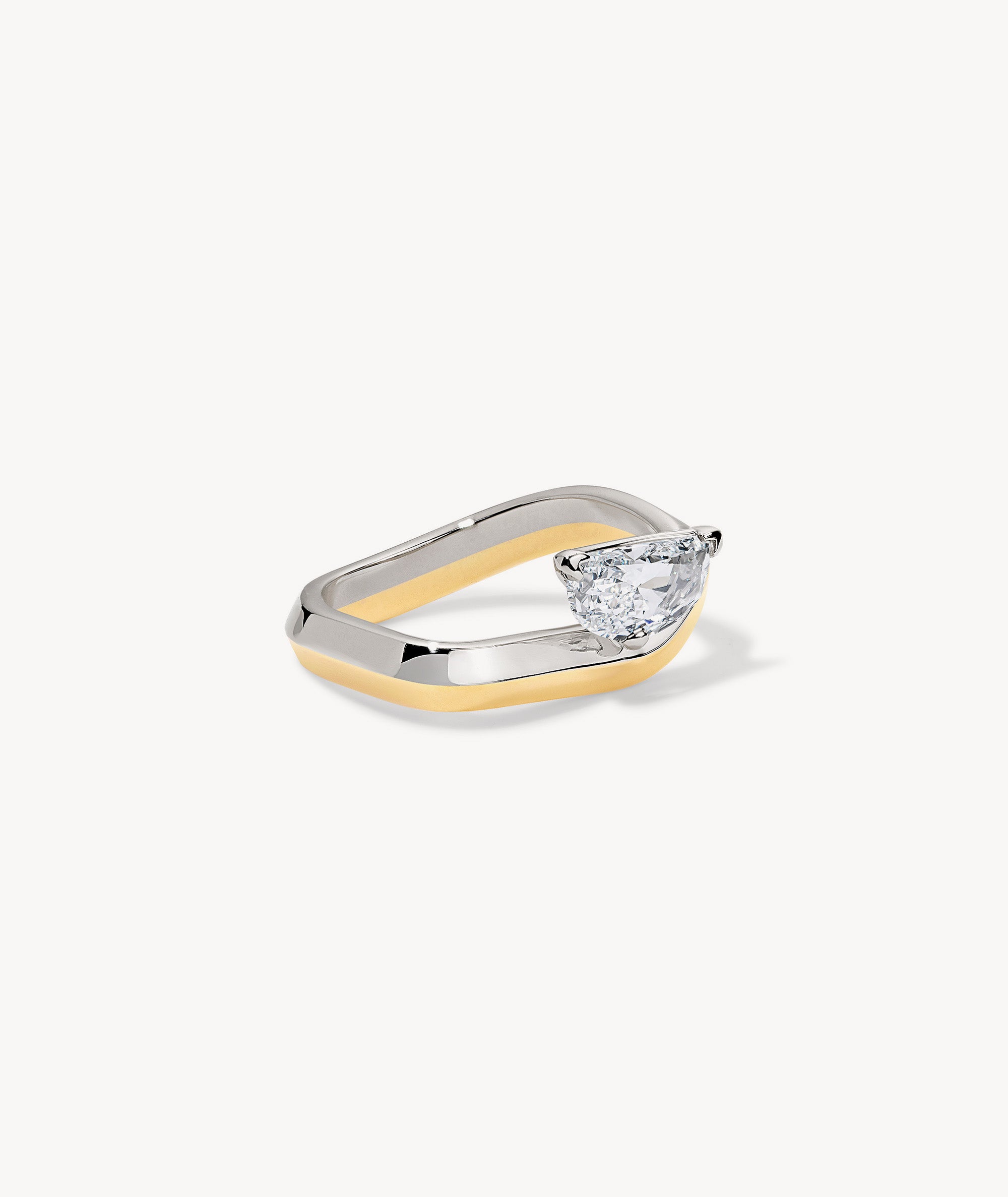 Contour Diamond Ring