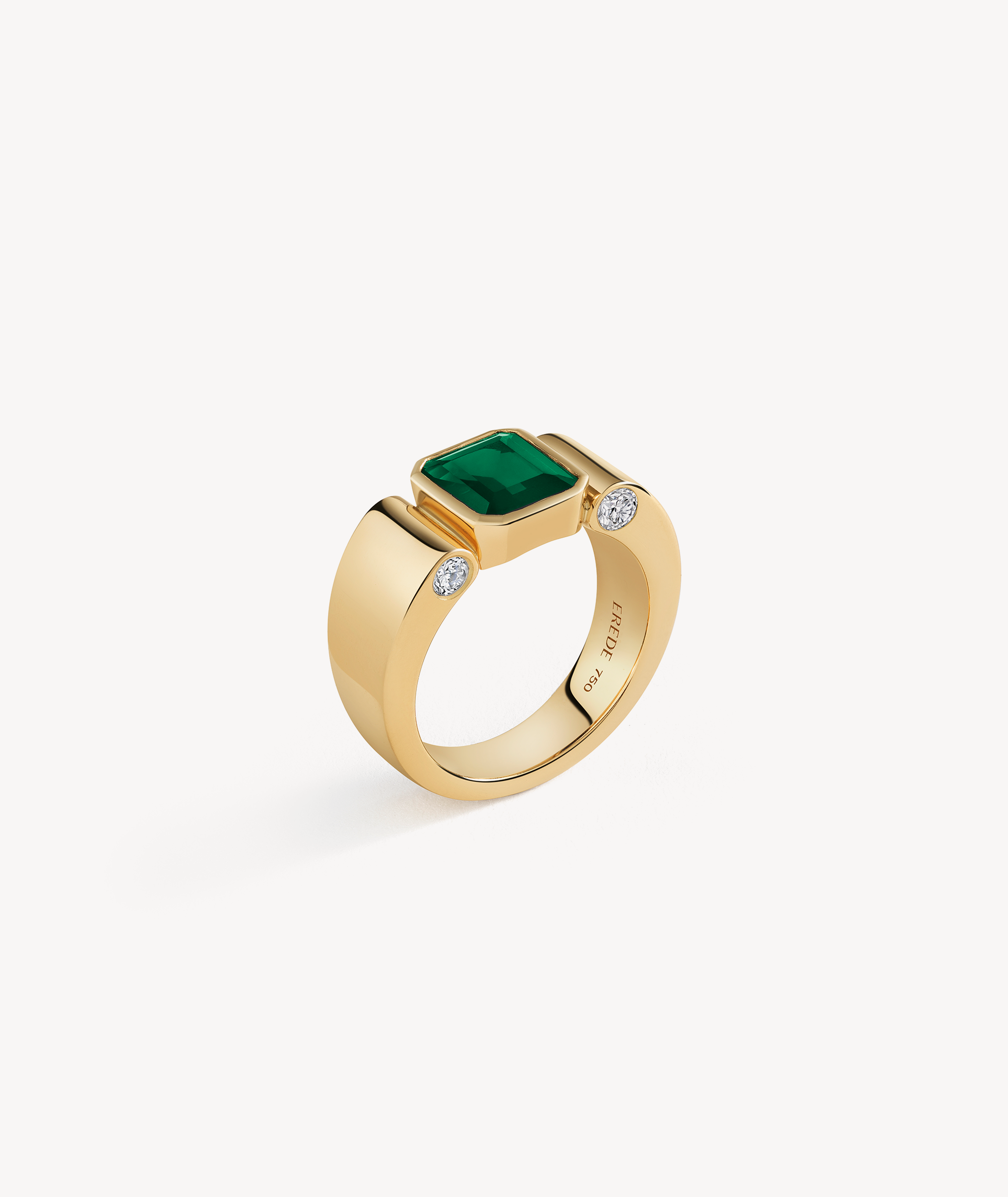 Axle Emerald Ring